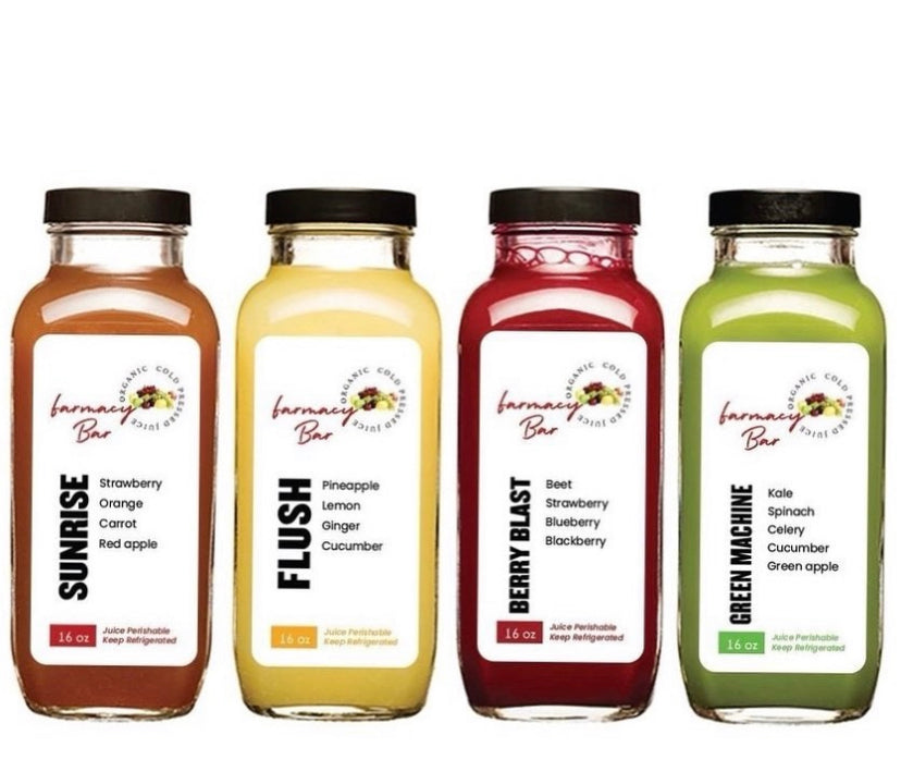 Farmacy bar- fresh cold pressed juice